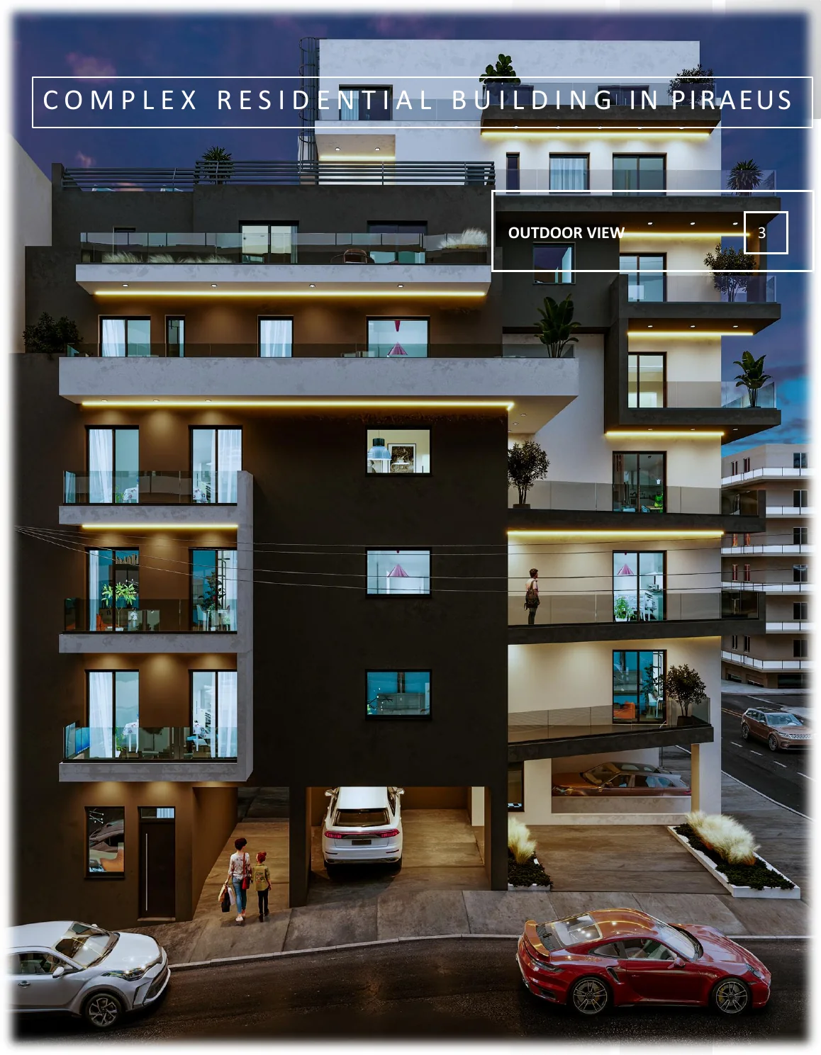 Piraeus Residences outdoor render 3