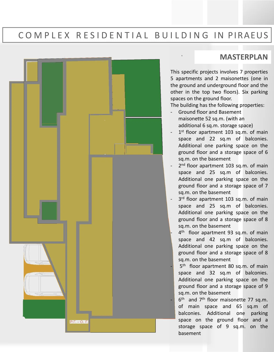 Piraeus Residences masterplan